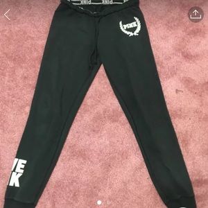 PiNK Black sweatpants